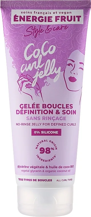 Energie Fruit No-rinse Jelly For Defined Curls Žele za oblikovanje kovrdža bez ispiranja