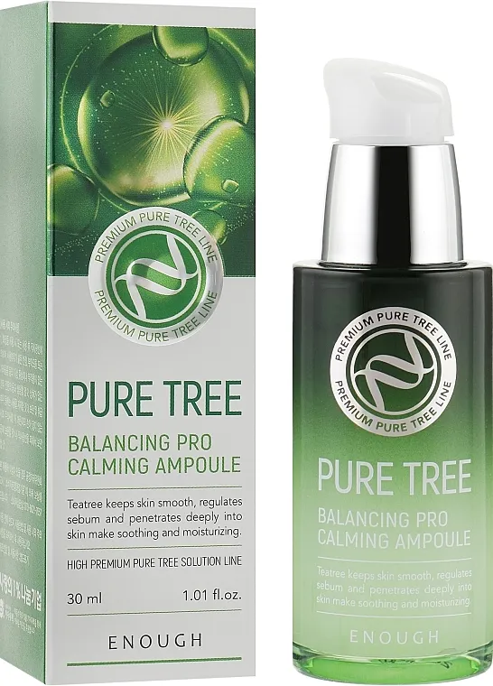Enough Pure Tree Balancing Pro Calming Ampoule Serum za lice s ekstraktom čajevca