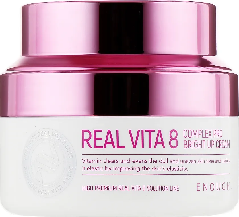 Enough Real Vita 8 Complex Pro Bright Up Cream Hranljiva krema za lice sa vitaminima