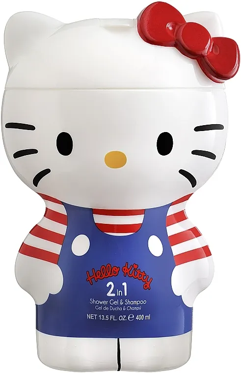 EP Line Hello Kitty 2D Shower Gel &amp; Shampoo Šampon i gel za tuširanje 2 u 1