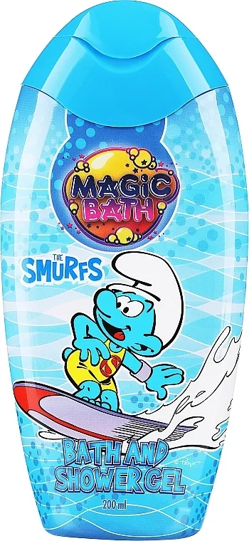 EP Line Magic Bath Smurfs Bath And Shower Gel Gel za kupanje i tuširanje