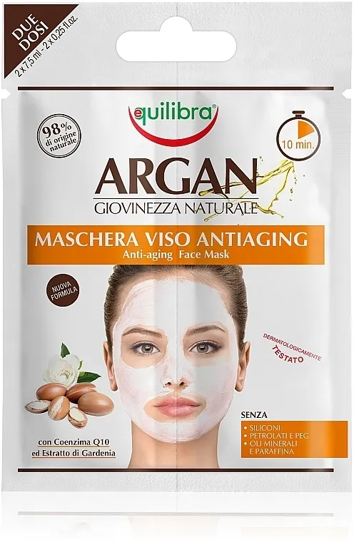 Equilibra Argan Face Mask Maska za lice