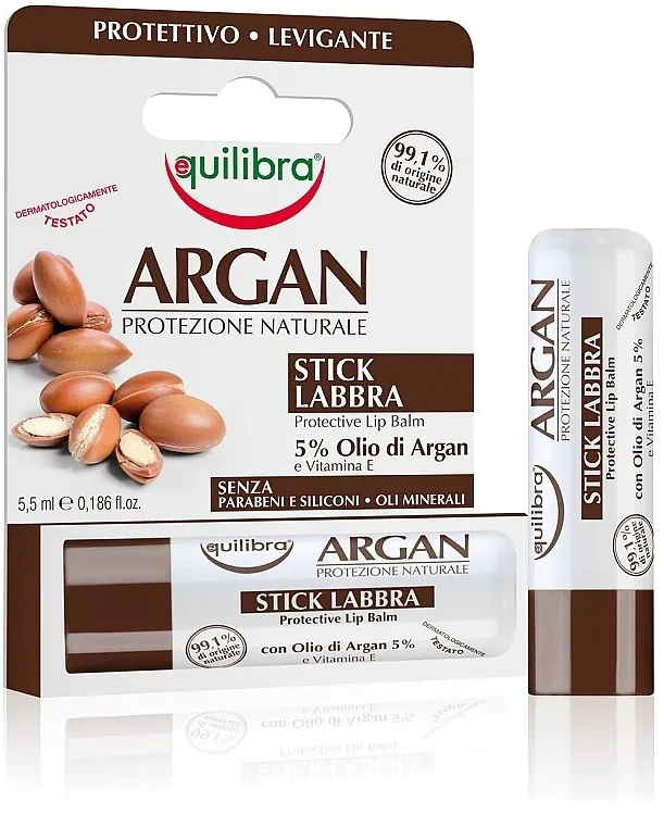 Equilibra Argan Protective Lip Balm Balzam za usne