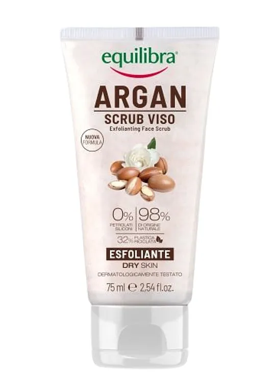 Equilibra Argan Scrub Viso Esfoliante Scrub za lice od argana