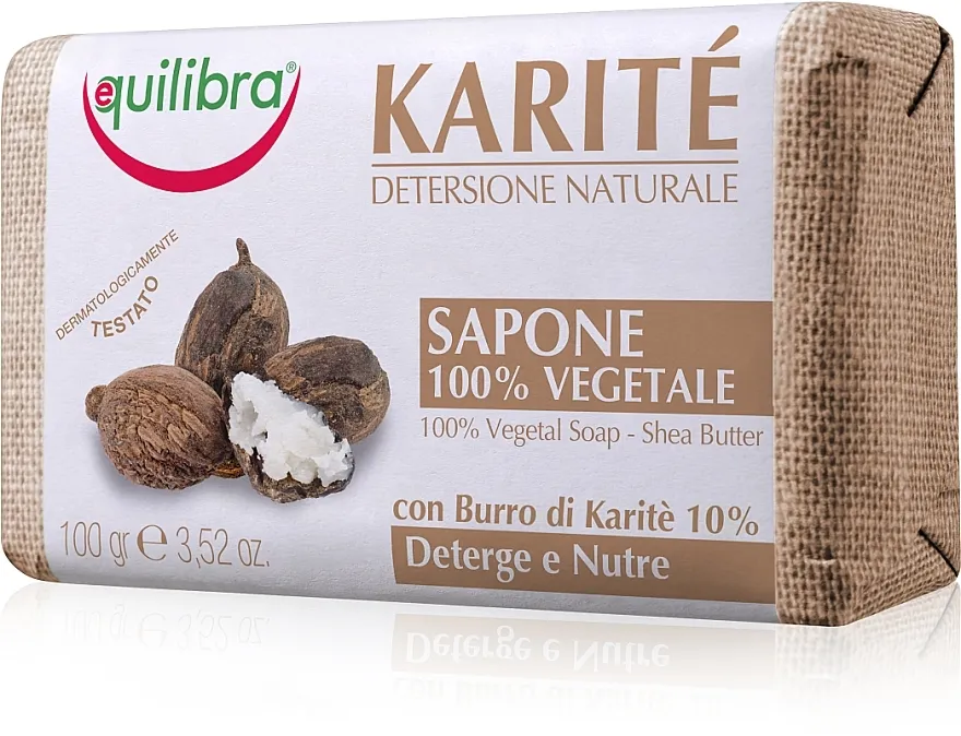 Equilibra Karite Line Natural Soap Sapun za tijelo "Shea"