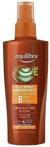 Equilibra Olio Spray Sprej za sunčanje sa vitaminom E i SPF 6