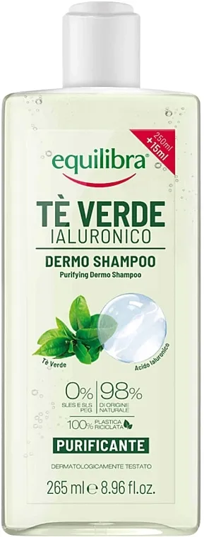 Equilibra Purifying Dermo Shampoo Šampon sa zelenim čajem i hijaluronskom kiselinom