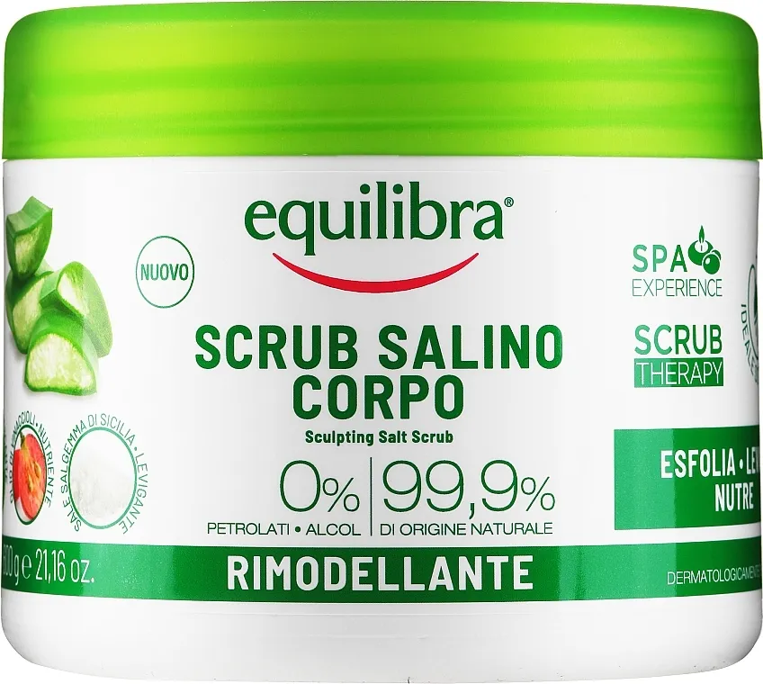 Equilibra Remodeling Sculpting Salt Scrub Solni piling za tijelo