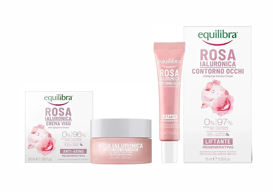 Equilibra Rose (f/cr/50ml + eye/cr/15ml) Set