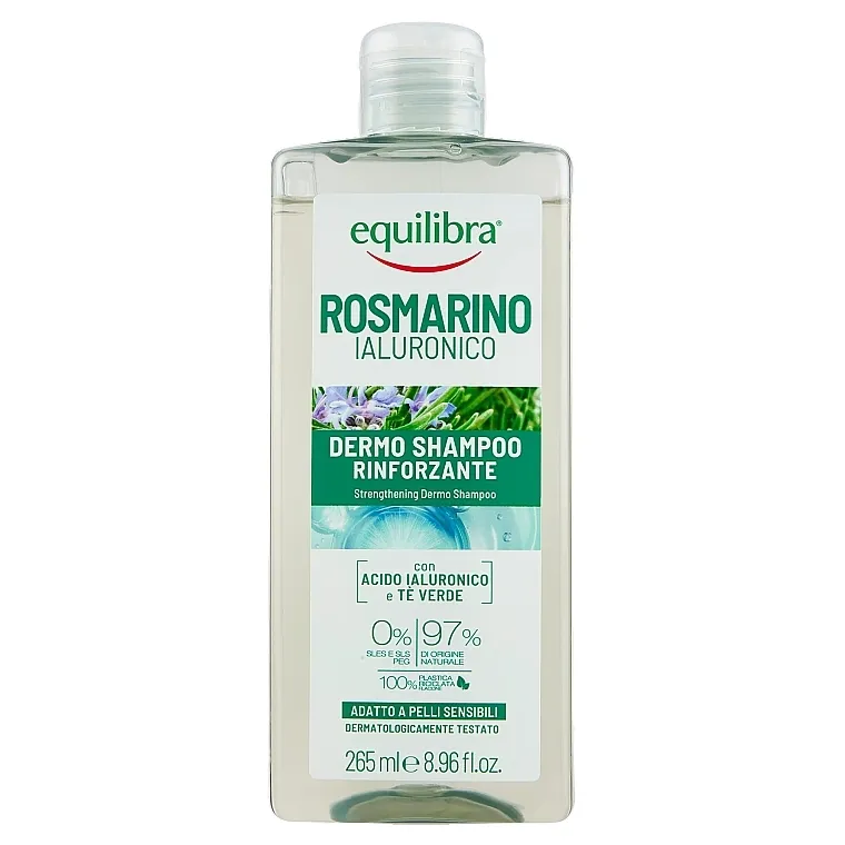 Equilibra Strengthening Dermo Shampoo Jačajući dermo šampon „Ruzmarin“