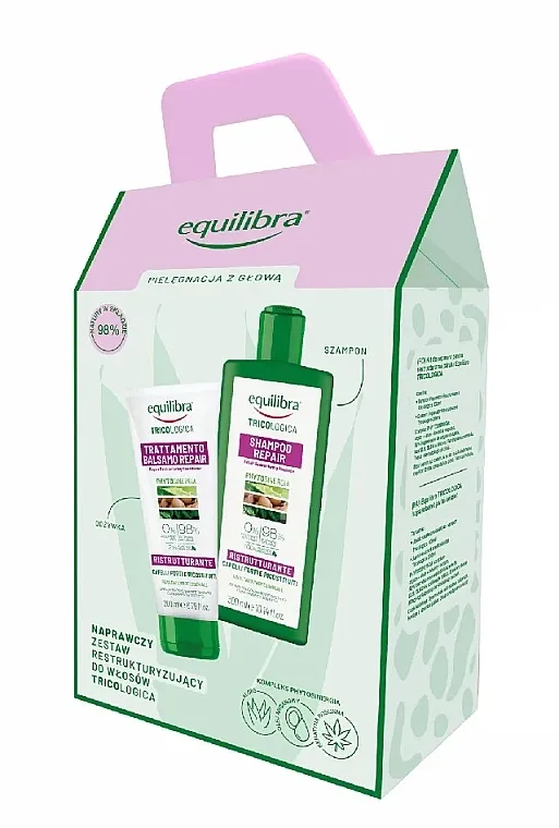Equilibra Tricologica (shm/300ml + h/cond/200ml) Set