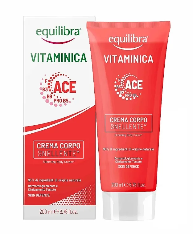 Equilibra Vitaminica Slimming Body Cream Krema za oblikovanje figure