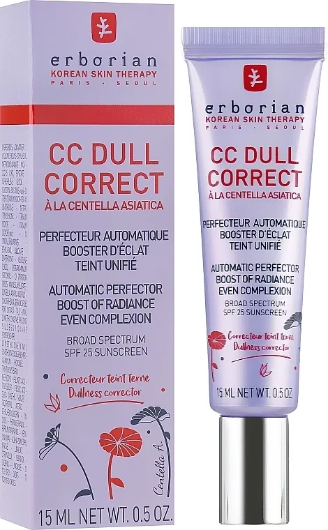 Erborian CC Dull Correct SPF 25 Korektivna krema za lice