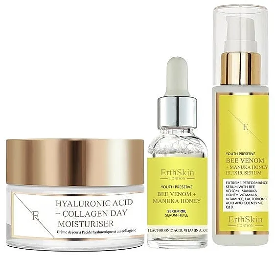 ErthSkin London Bee Venom Hydration Set (cr/50ml + oil/ser/30ml + ser/60ml)