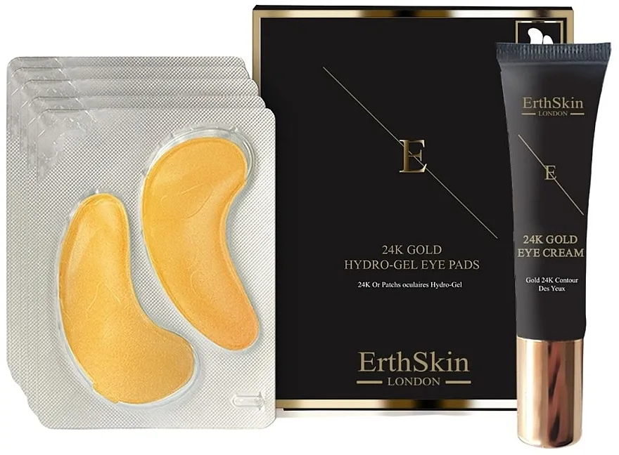 ErthSkin London (eye/cr/15ml + eye/pads/5x2pcs) Set