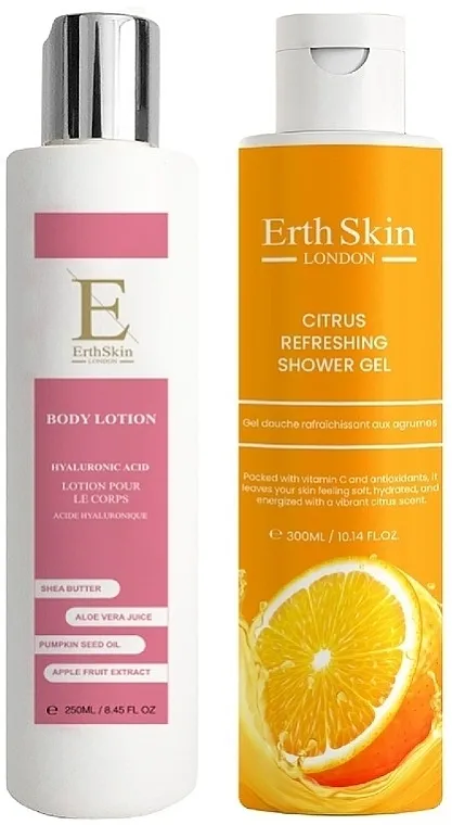 ErthSkin London Set (sh/gel/300ml + b/lot/250ml)