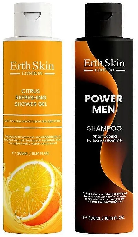 ErthSkin London (sh/gel/300ml + shmp/300ml) Set