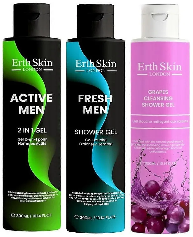 ErthSkin London (sh/gel/3x300ml) Set