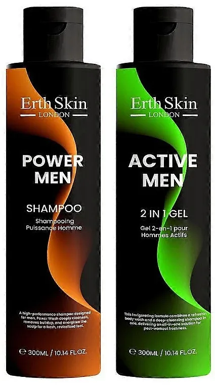 ErthSkin London (shmp/300ml + sh/gel/300ml) Set