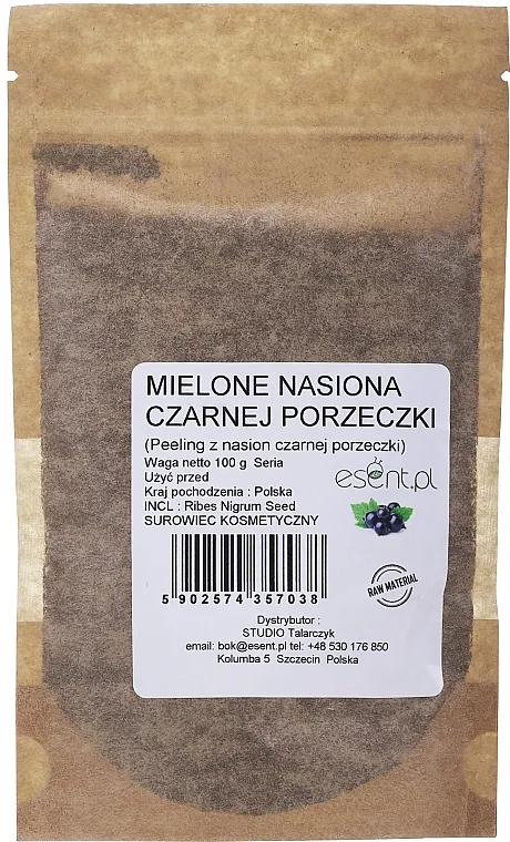 Esent Peeling Piling za telo "Semenke ribizle"