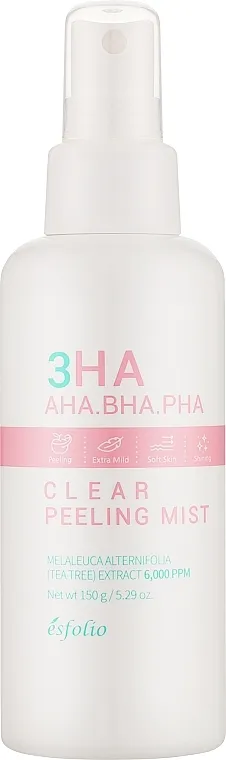 Esfolio 3HA Clear Peeling Mist Rolica za piling lica