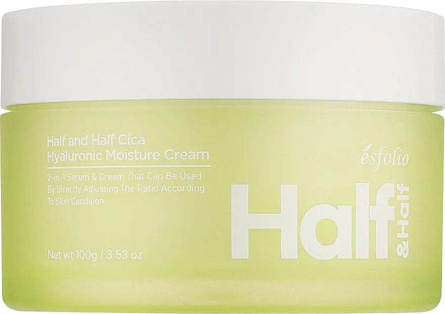 Esfolio Cica Moisturizing Cream Hidratantna krema za lice Half &amp; Half