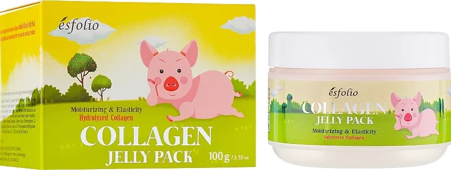 Esfolio Collagen Shape Memory Jelly Pack Kolagenska lifting maska s memorijom oblika