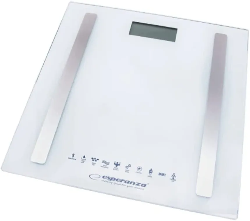 Esperanza 8 In 1 Bluetooth Bathroom Scale B.Fit EBS016W Vaga podna, dijagnostička, bela