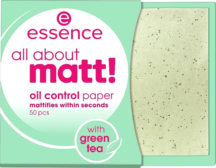 Essence All About Matt! Oil Control Paper Matirajuće maramice za lice