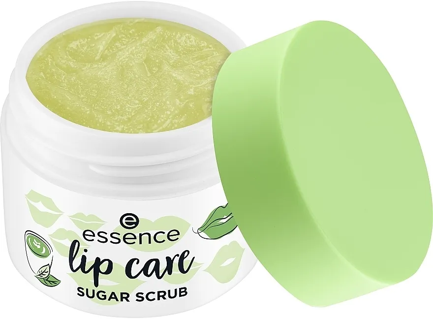 Essence Lip Care Matcha Latte Sugar Scrub Piling za usne Matcha Latte