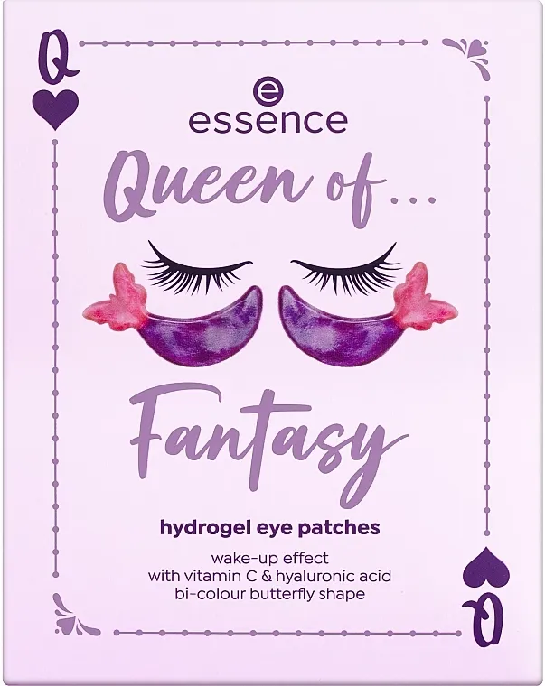 Essence Queen Of... Fantasy Shuffle The Deck &amp; Fly High, Butterfly! Hydrogel Eye Patches Hidrogelske flastere za oči
