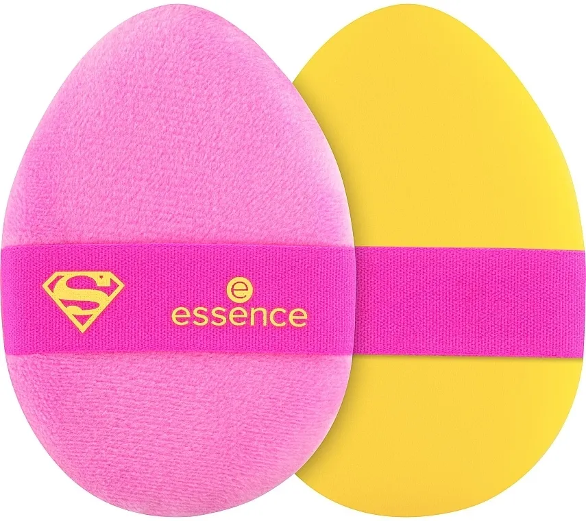 Essence Superman Double-sided Powder Puff Dvostrani jastučić za šminku