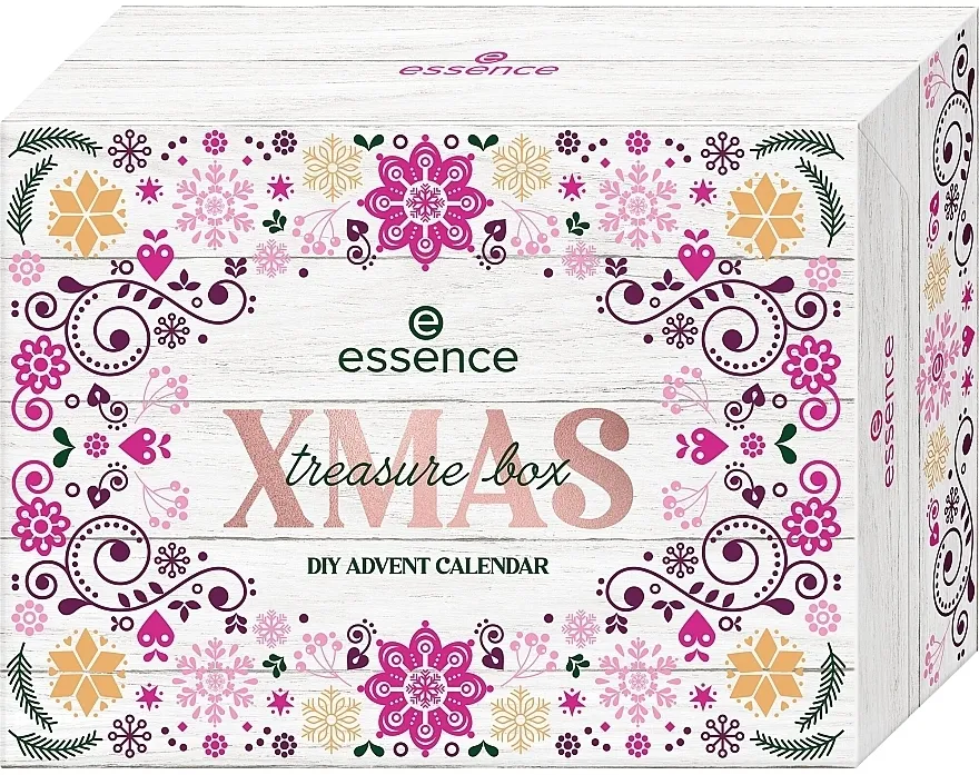 Essence Xmas Treasure Box Diy Advent Calendar Adventski kalendar, 24 proizvoda