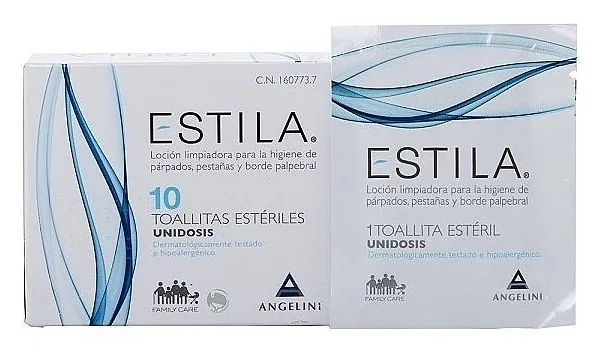 Estila Toalhitas Oculares Maramice za higijenu kapaka