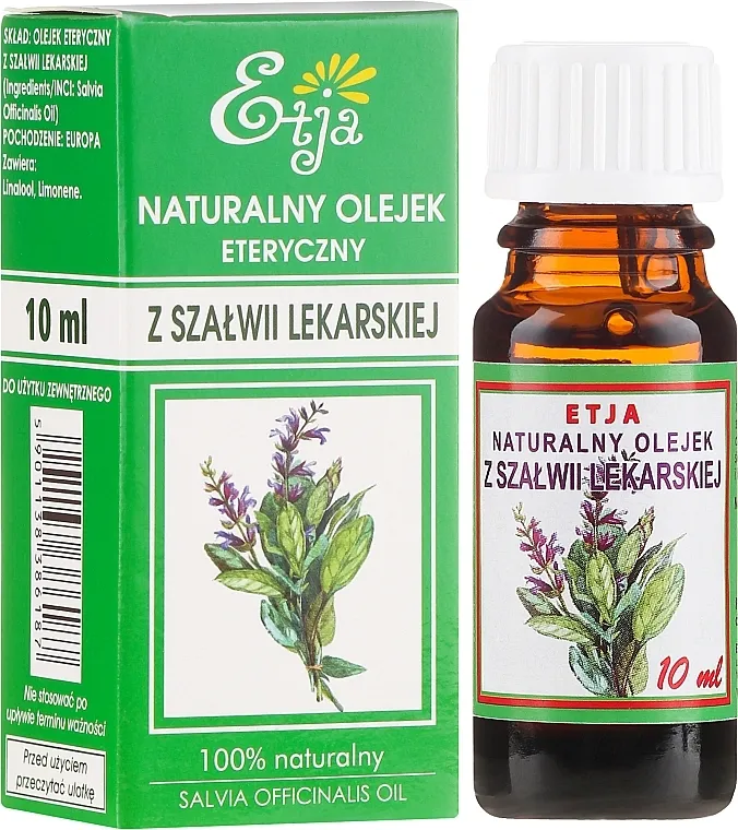 Etja Natural Essential Oil Prirodno eterično ulje žalfije