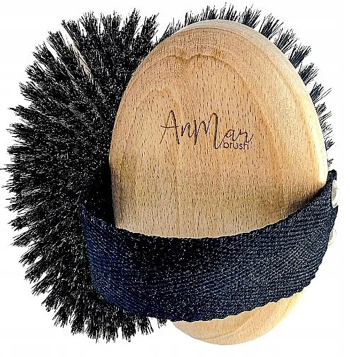 Četka za suvo masažu tela, crna AnMar Brush