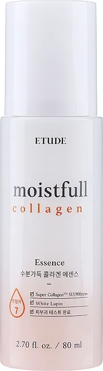 Etude Moistfull Collagen Essence Face Essence Collagen