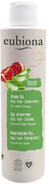 Eubiona Hydro Gel Aloe Vera Pomegranate Hidrantni hidrogel za telo Aloe Vera &amp; Nar