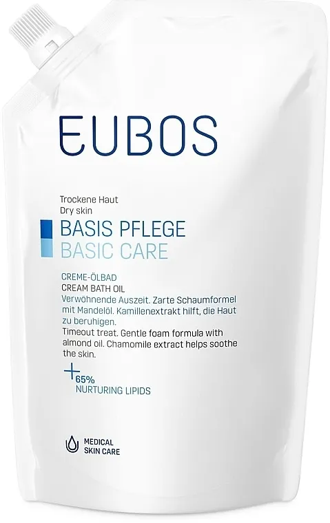 Eubos Med Basic krema za negu kože, ulje za kupanje (dopuna)