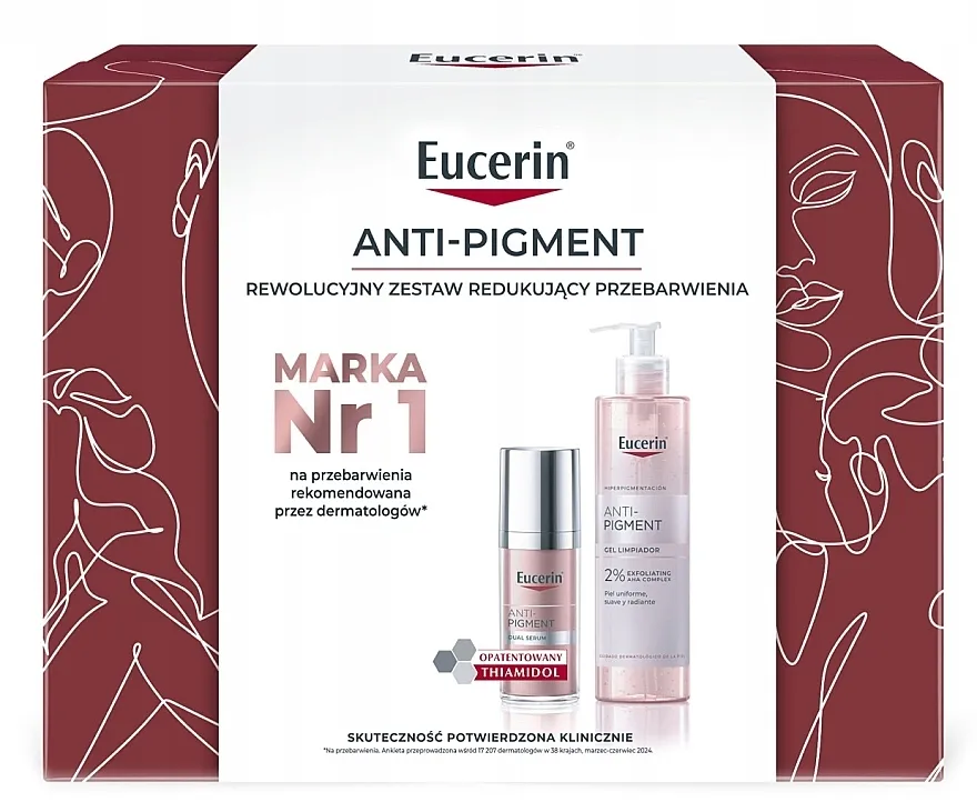 Eucerin Anti-Pigment (f/ser/30ml + cl/gel/400ml) Set