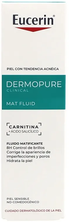 Eucerin DermoPure Clinical Mat Fluid Hidratantni fluid za masnu kožu