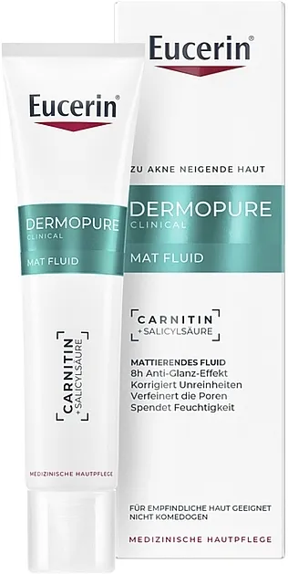 Eucerin DermoPure Clinical Mat Fluid Matirajući fluid za lice