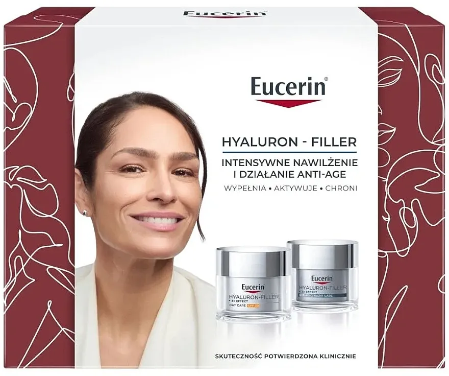 Eucerin Hyaluron-Filler 3x Effect SPF30 (d/cr/50ml + n/cr/50ml) Set
