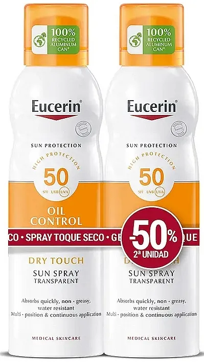 Eucerin Sensitive Protect Sun Spray SP50+ (b/spr/2x200ml) Set
