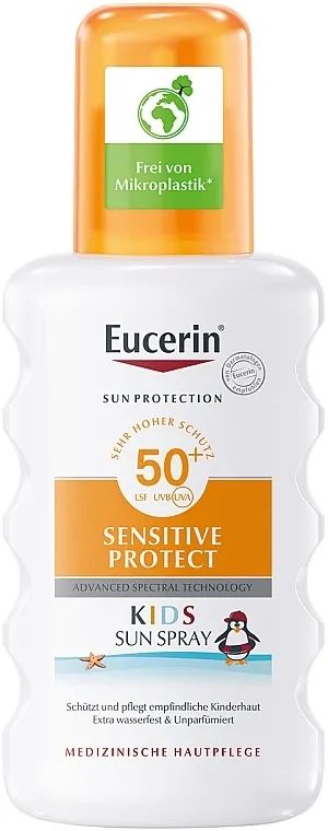 Eucerin Sun Protection Sensitive Protect Kids Sun Spray SPF 50+ Sprej za sunčanje za decu