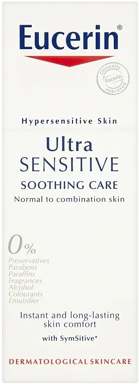 Eucerin Ultrasensitive Soothing Cream Normal To Combination Skin Krema za lice