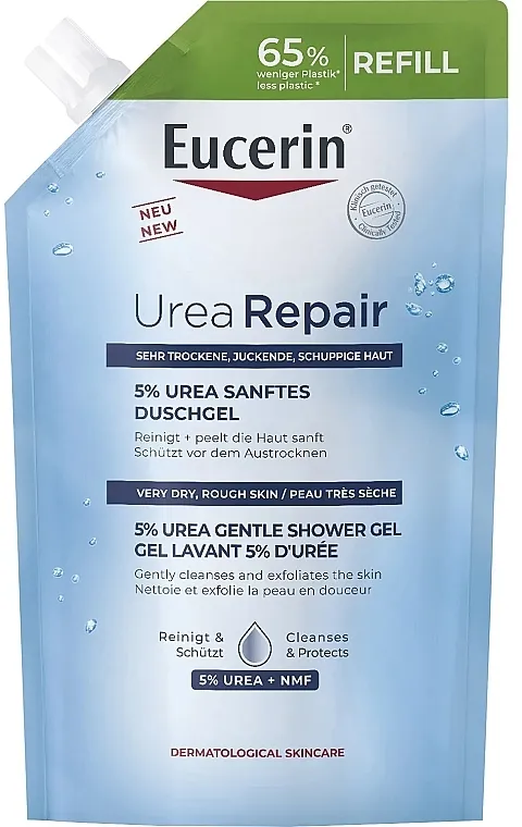 Eucerin UreaRepair Gel za tuširanje sa 5% uree (refil)