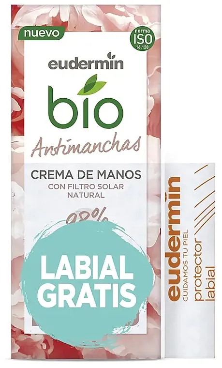 Eudermin Bio (h/cr/75 ml + lip/balm/4.8 g) Set