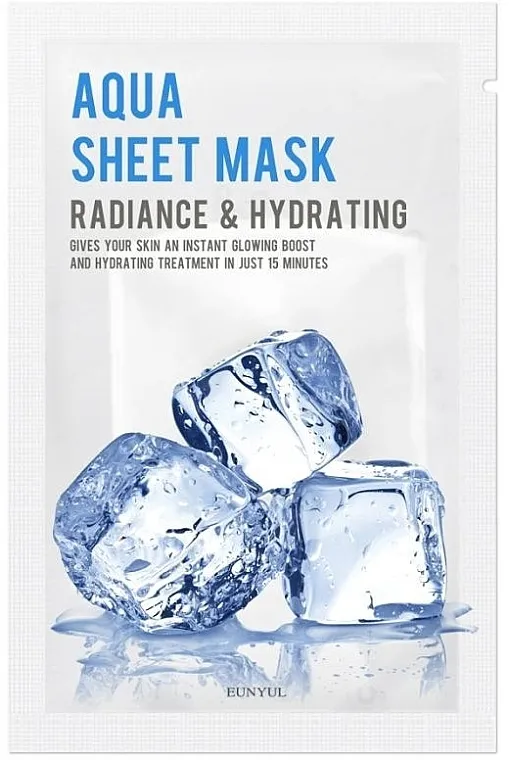 Eunyul Purity Aqua Sheet Mask Sheet maska s hijaluronskom kiselinom