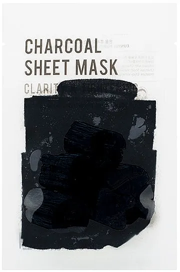 Eunyul Purity Charcoal Sheet Mask Sheet maska ​​s ugljenom